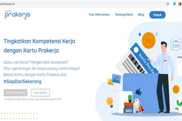 Kartu Prakerja Gelombang 12 Segera Dibuka Ini Cara Pembuatan Akun Ekonomi Bisnis Com