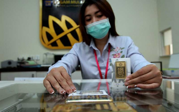 Naik Sis Harga Emas 24 Karat Di Antam Sabtu 20 Maret 2021 Market Bisnis 