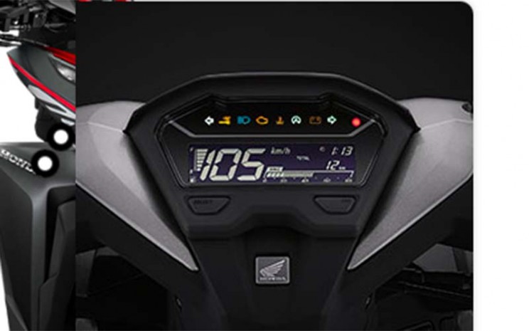 Tampilan speedometer Honda Vario 150.  - PT Astra Honda Motor