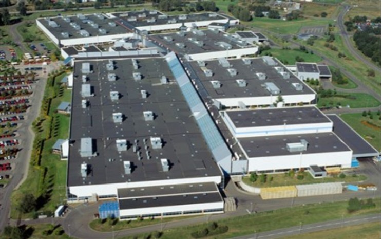 Kawasan Pabrik Volvo Cars di Skovde, Swedia.  - Volvo Cars