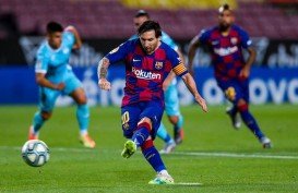 Tambah 2 Gol, Kapten Barcelona Lionel Messi Mantap Top Skor La Liga
