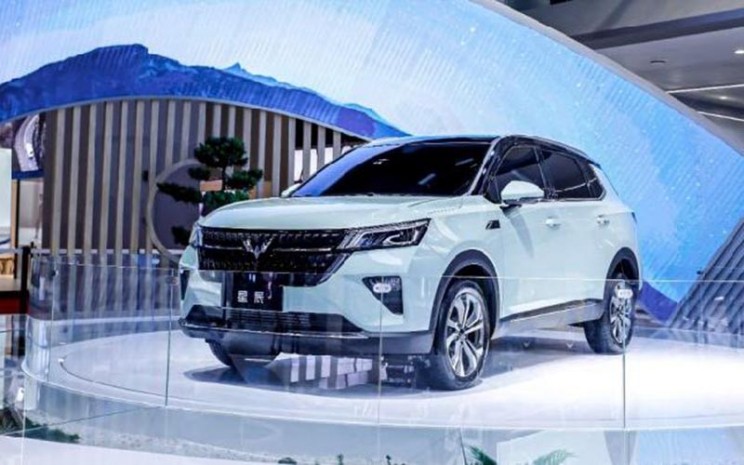 Wuling memperkenalkan SUV anyar Xing Chen di Auto Shanhai 2021.  - Wuling/Tempo