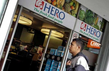 Pendapatan Hero Supermarket (HERO) Masih Turun pada Kuartal I, Rugi Menipis