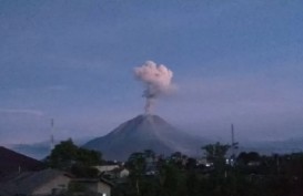 Hari Ini, Gunung Sinabung 3 Kali Semburkan Abu Vulkanik Setinggi 1.000 Meter