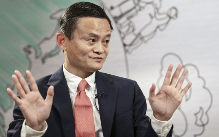 Jack Ma, yang kekayaan pribadinya mencapai US55 miliar, menghilang dari pandangan publik selama hampir tiga bulan setelah komentarnya tentang aturan keuangan global.  - Bloomberg