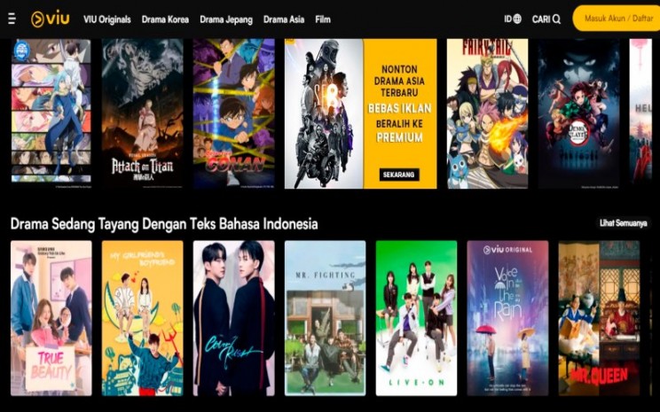 6 Rekomendasi Aplikasi Streaming Drakor - Lifestyle Bisnis.com