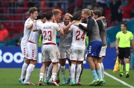 Fakta Pertandingan Euro 2020: Rekor Gol Denmark dan…