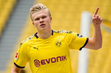 Dortmund Bersikeras Tidak akan Jual Haaland Musim ini