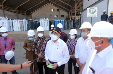 Menteri PMK Kunjungi Pabrik SBM Acetylene, Andil SBM Untuk Penanganan Covid-19