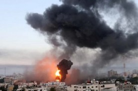 Balas Serangan Balon Api, Israel Kembali Gempur Hamas…