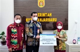 CSR Bank Kalsel Sokong Eksistensi UMKM Banjarbaru di Tengah Pandemi