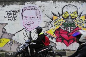 Kritik Presiden Lewat Mural Jalanan dari Soeharto,…