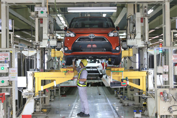 PPKM Turun ke Level 3, Pabrik Toyota Siap "Ngegas"