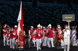 Usung Tradisi, Simak Kemeriahan Kontingen Indonesia dalam Pembukaan Paralimpiade Tokyo 2020