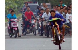 Balap Liar di Jalan Tentara Pelajar, Polisi Amankan 88 Sepeda Motor