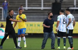 Pertandingan Brasil vs Argentina Dihentikan Otoritas Kesehatan, Ini Kronologinya
