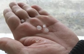 Ada Fenomena Hujan Es di Wanaraja, Banjarnegara