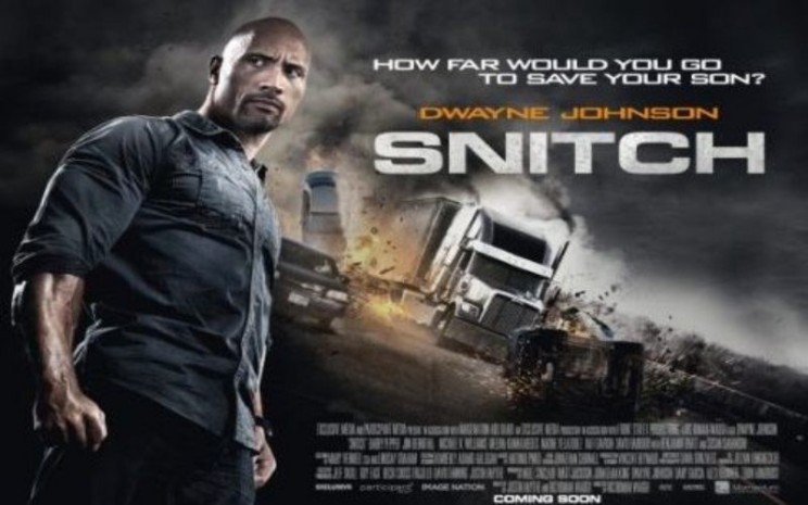 Film Snitch berkisah tentang ayah yang menyelamatkan anaknya dari tuduhan sebagai pengedar narkoba. - poster