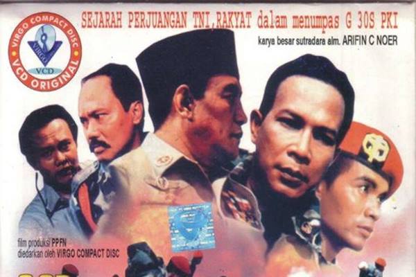 Poster film Pengkhianatan G30S PKI - Istimewa