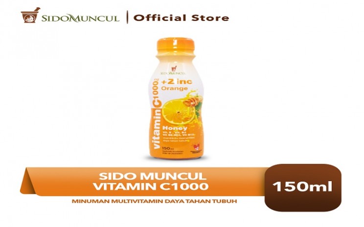 Tingginya permintaan produk Sido Muncul Vitamin C1000 dalam bentuk minuman serbuk, membuat SIDO meluncurkan varian baru produk minuman Vitamin C1000 dalam bentuk botol - Sidomunculstore.com