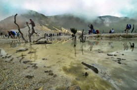 TWA Gunung Papandayan Penuhi Prokes, Objek Wisata…
