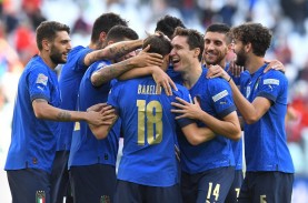 Hasil Italia vs Belgia: Italia Juara Tiga Nations…
