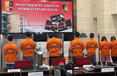 Bareskrim Polri Ringkus 7 Desk Collector Pinjol Ilegal di Jakarta