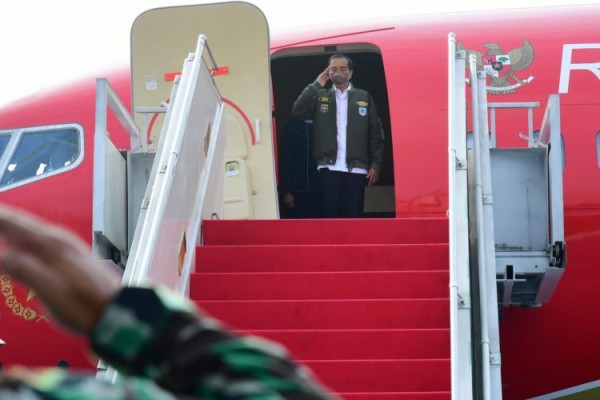 Jokowi terbang ke bali cek persiapan ktt g20
