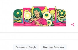 Pedangdut Indonesia Ellya Khadam Diabadikan di Google Doodle Hari ini