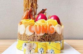Kue Ulang Tahun dari Mie Goreng Indonesia Viral di Singapura, Harganya Dibanderol Ratusan Ribu