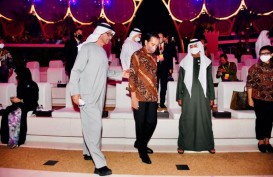 Momen Jokowi Bersama Pangeran MBZ Tinjau Dubai Expo 2021