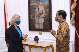 Jokowi Bertemu Menlu Inggris di Istana, Bahas Sederet…