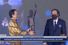Surya Paloh ke Jokowi: Meski Berpisah, Kecintaan Tak…