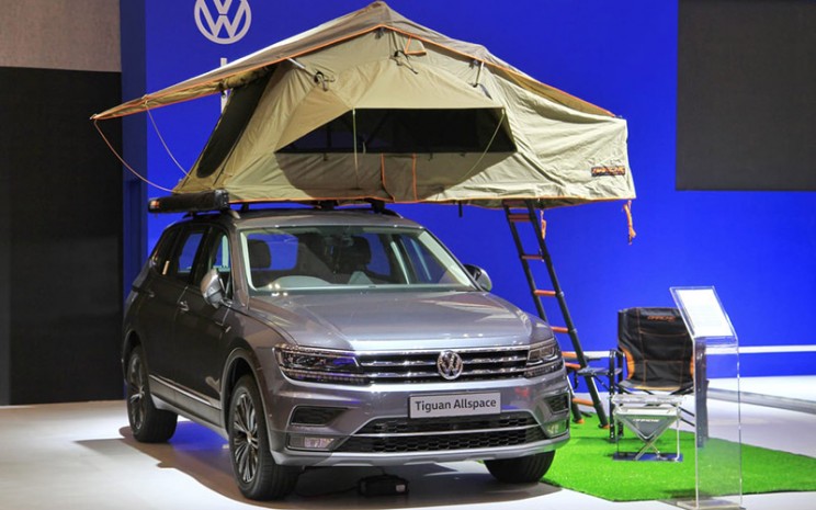 VW Tiguan Allspace tampil di GIIAS 2021.  - VW