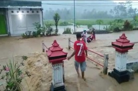 Banjir Pacitan Berdampak ke Dua Desa