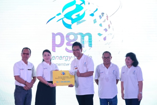 PT Perusahaan Gas Negara Tbk (PGN) menggelar BUMN Goes to Campus di universitas Katolik Santo Thomas Medan, Selasa (23/4/2019).  - Istimewa