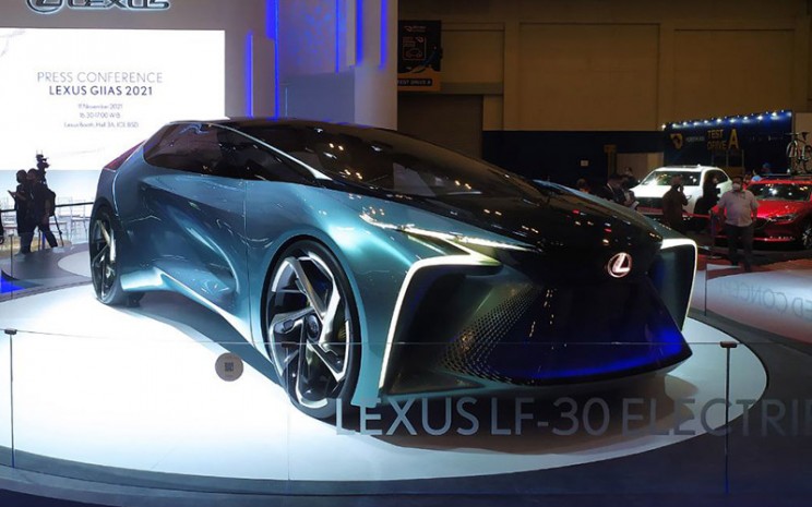 Lexus LF-30 Electrified Concet tampil di GIIAS 2021.  - Bisnis/Muhammad Khadafi
