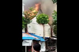 Klenteng Poo An Kiong Kota Blitar Terbakar
