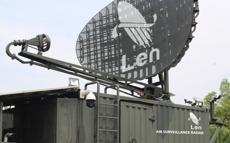 Radar Len S-200 inovasi PT Len Industri yang ditujukan untuk melakukan pengawasan wilayah udara. - PT Len Industri