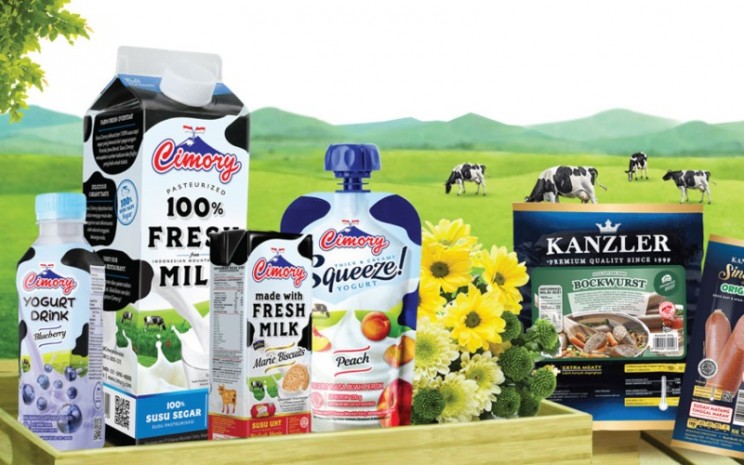 Ilustrasi berbagai produk Cimory. PT Cisarusa Mountain Dairy Tbk. atau Cimory bersiap melakukan IPO. -  Istimewa. 