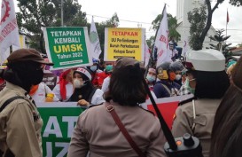 Buruh Tolak UMP dan UMK di Sumut, Minta Presiden Pecat Menteri Ketenagakerjaan