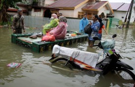 Banjir Makassar Berdampak ke 3.206 Jiwa, Tersebar di 37 Pengungsian