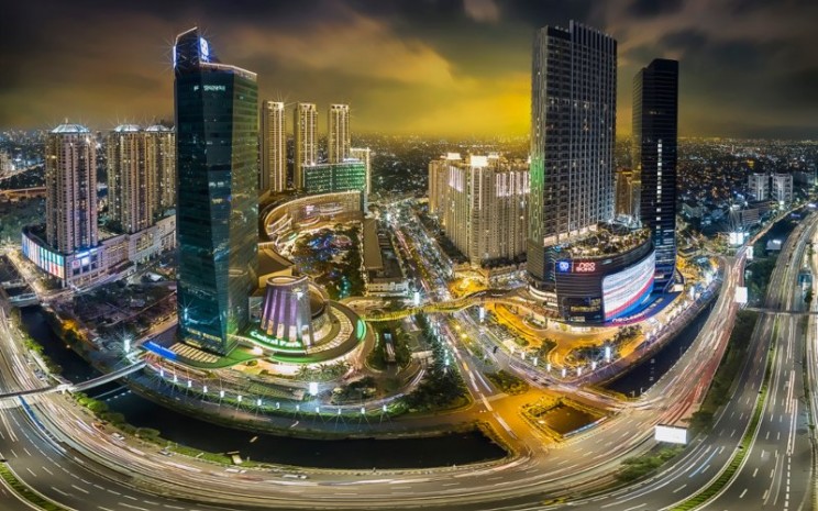 Kawasan Podomoro City, Jakarta. Kawasan ini terdiri dari beberapa properti, mulai dari Central Park hingga Neo Soho Mall. - agungpodomoro