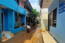 Banjir Rendam Empat RT di Kampung Baru Kelurahan Pondok…