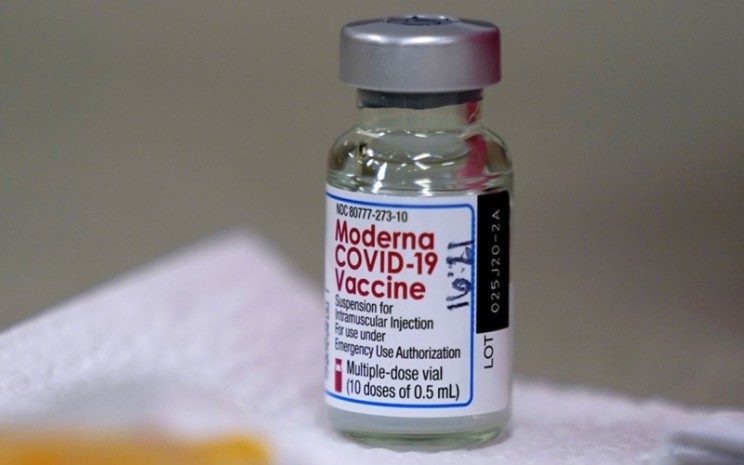 Vaksin covid/19 buatan Moderna