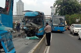 KNKT Temukan 4 Masalah Terkait Insiden Beruntun Bus…