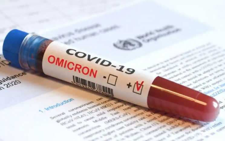 Ilustrasi hasil tes Covid-19 varian Omicron - The Guardian 