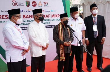 Akses Keuangan: Wapres Resmikan Bank Wakaf Mikro Lampung