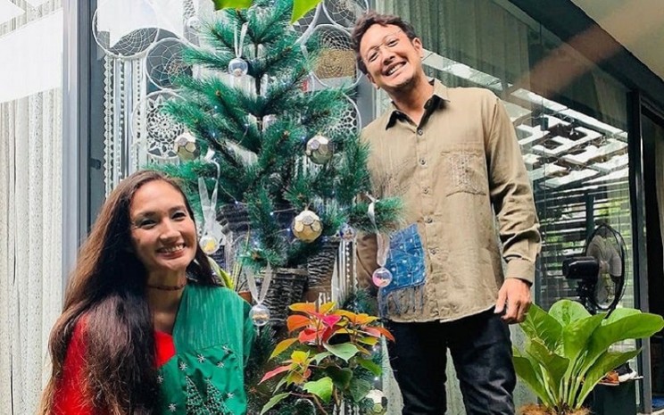 Nadine Chandrawinata dan Dimas Anggara - Instagram