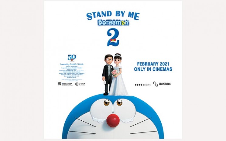 Stand By Me Doraemon 2 akan tayang di Indonesia Februari 2021.  - CBI Pictures